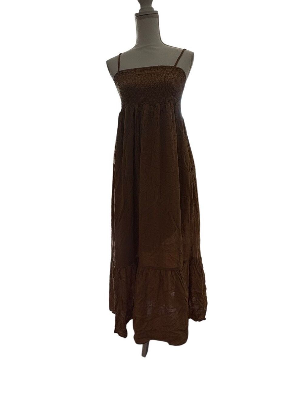 NWT Eden and Olivia mustard color maxi dress size xl